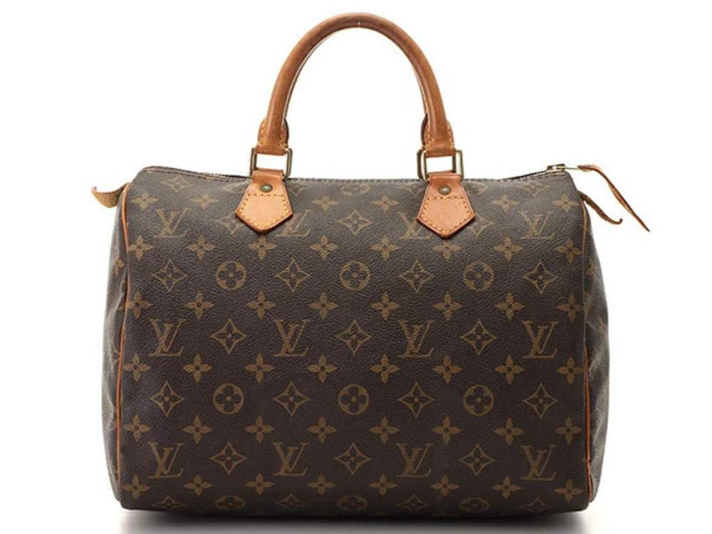 Louis Vuitton Speedy Monogram Leather Brown